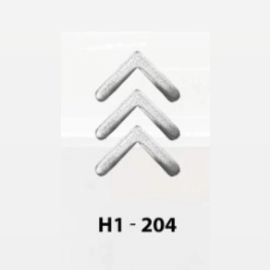 زاوية معدن للدرفة 127 -H1